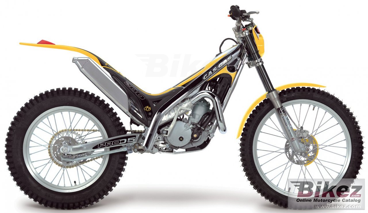 Big Gas Gas 200 pro picture and wallpaper from Bikez.com